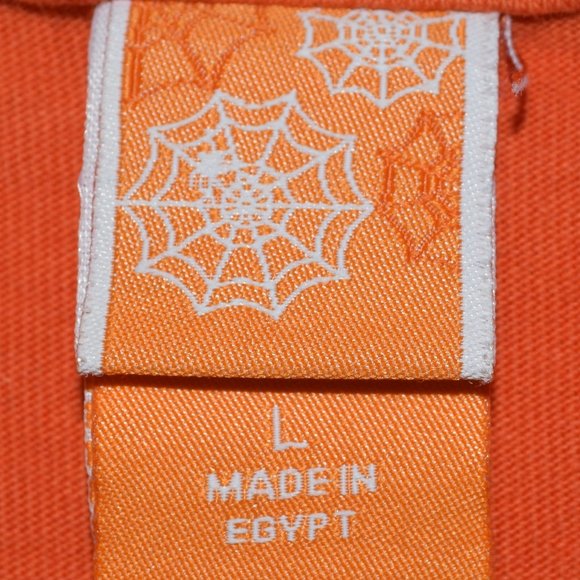 Target Orange Halloween Pumpkin Short Sleeve T-Shirt - Large - Picture 4 of 5